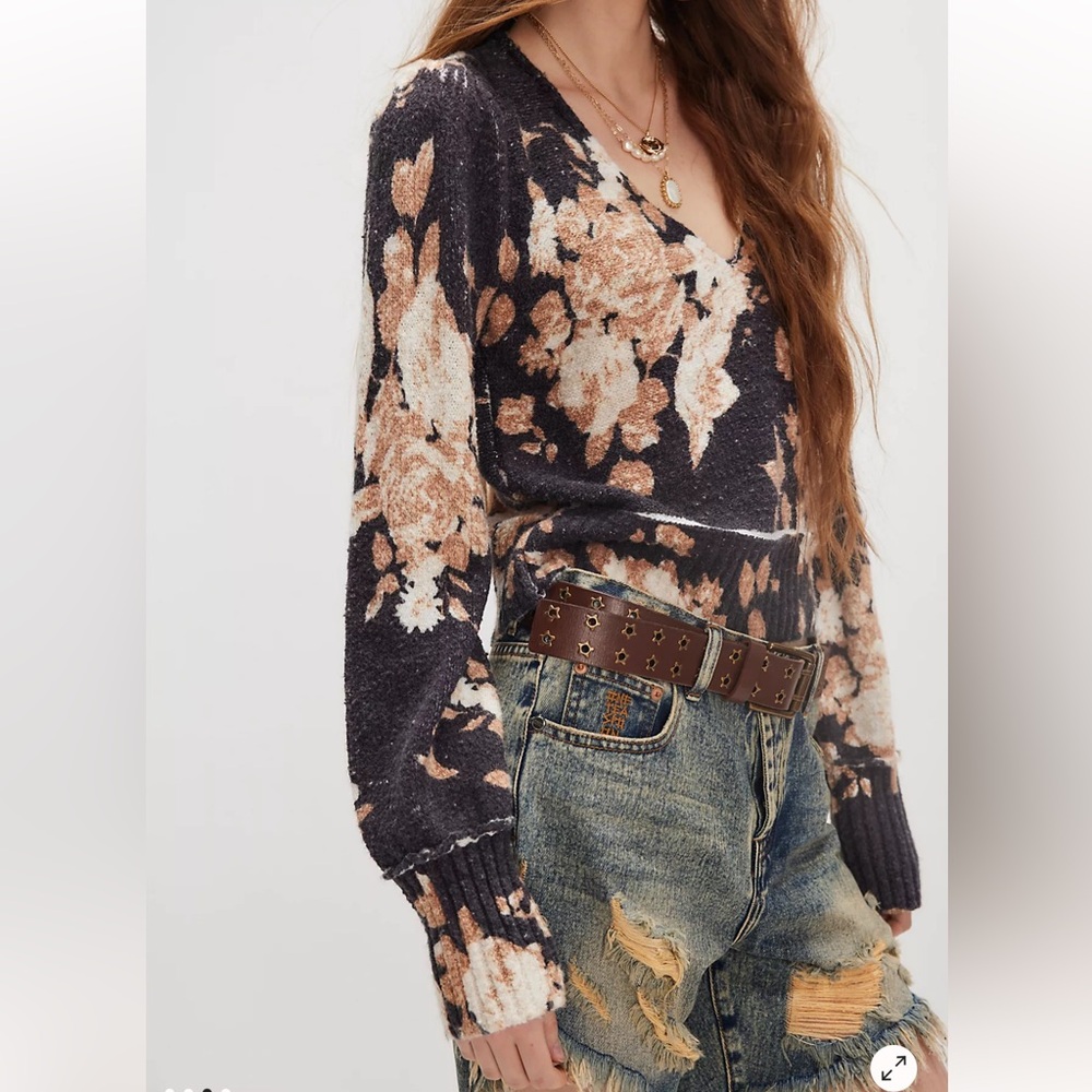 Free people Bed Of Roses Sweater - Picture 3 of 7